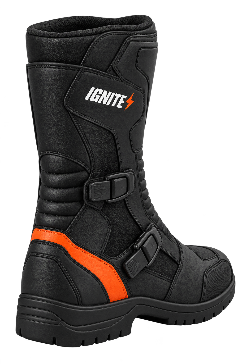 같은 IGNITE 부츠의 뒤꿈치 방향에서 본 모습